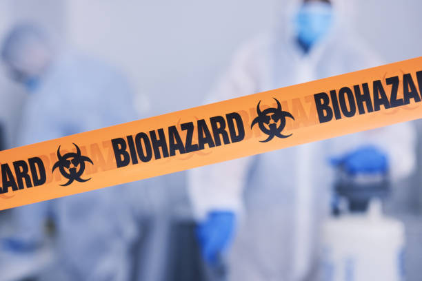 Professional Biohazard technician working in Butler, NJ